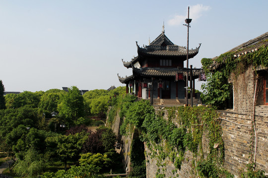 苏州盘门水陆古城门