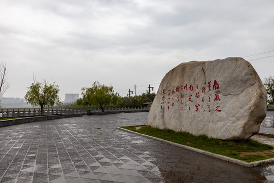 山西运城盐池观景平台