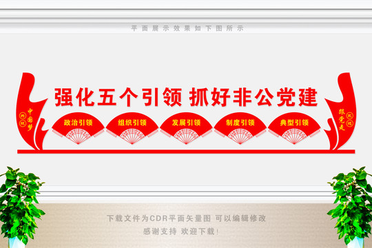 五個引領非公黨建
