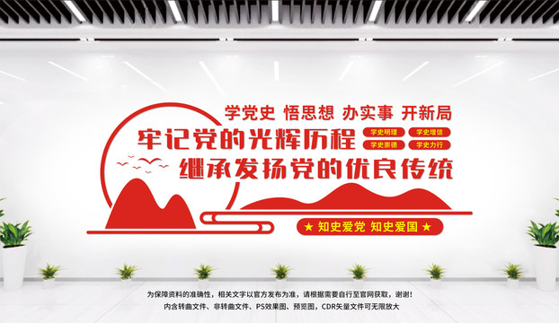學(xué)黨史文化墻