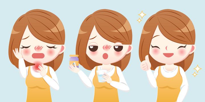 女人生病治療設(shè)計插圖