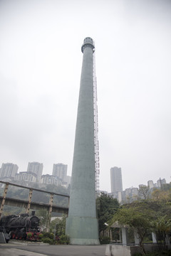 重庆钢铁厂烟囱