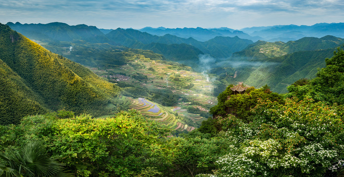 浙江丽水遂昌南尖岩景区