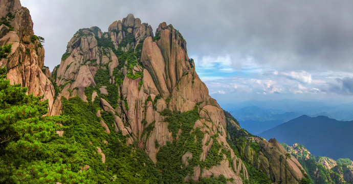 黄山莲花峰