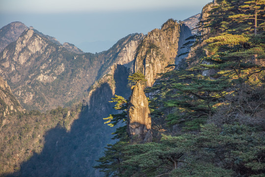 黄山梦笔生花