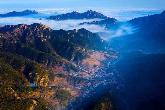 青岛崂山风光