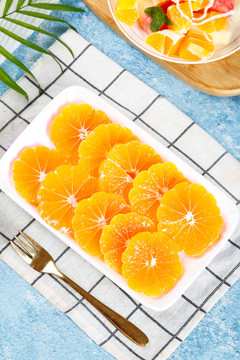 橘子果盘