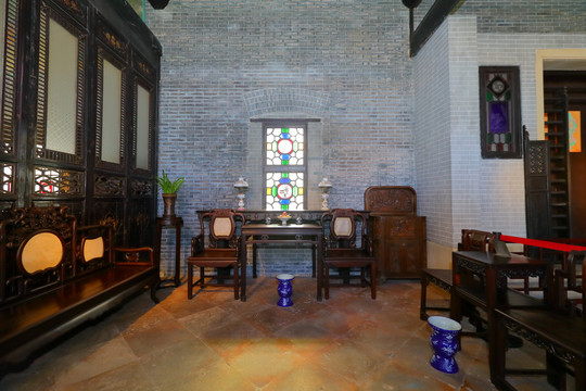 古代客厅中式家具