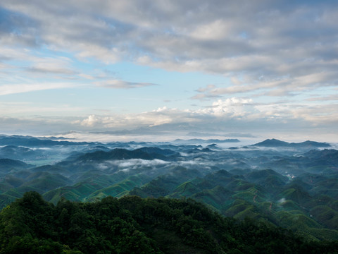 远山云海