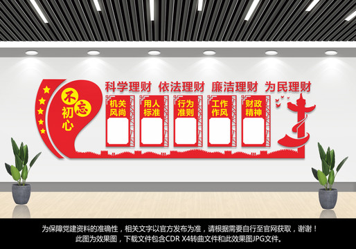 陽光財政文化墻