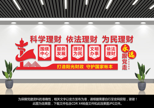 財(cái)務(wù)財(cái)政文化墻