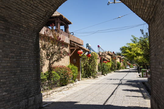 贾堌堆村风光