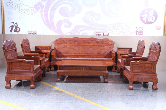 中式古典红木家具沙发系列