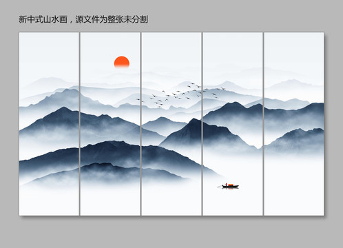 新中式裝飾畫(huà)