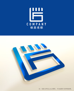 GF字母logo