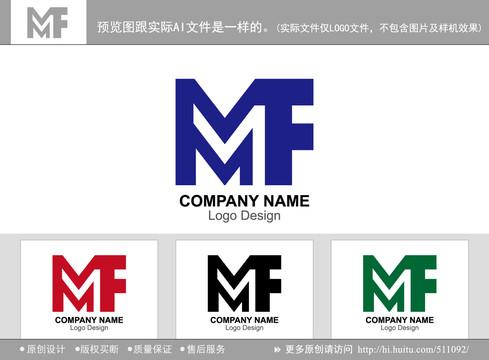 MF字母