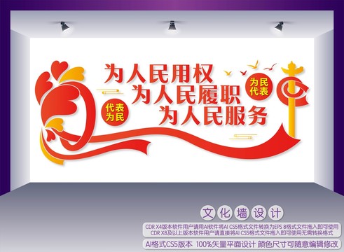 人大代表形象墻