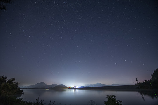 长春湖星空