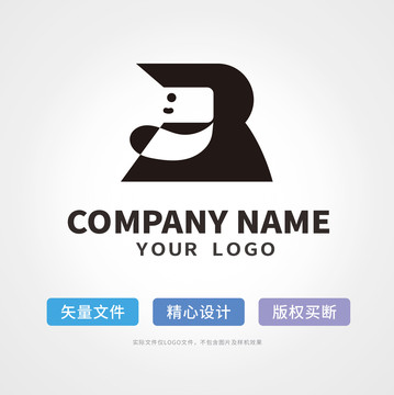 卡通小人logo