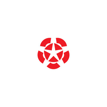 三角圓形五角LOGO標(biāo)志