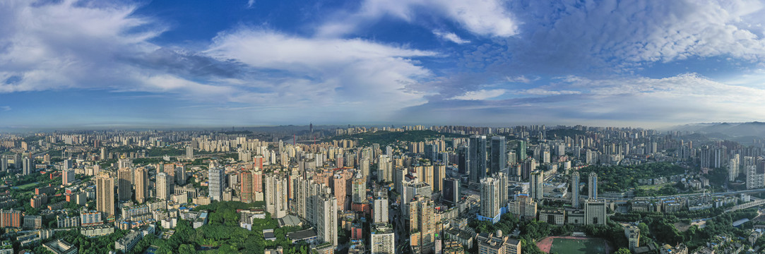 重庆沙坪坝全景