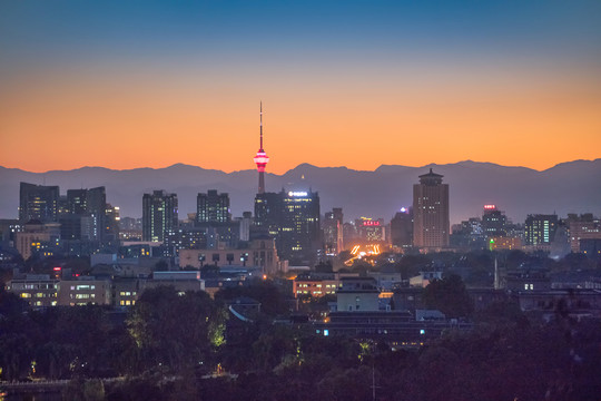 北京夜景