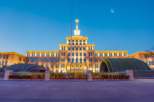 中国军事博物馆夜景