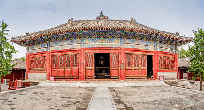 北京白塔寺七佛宝殿