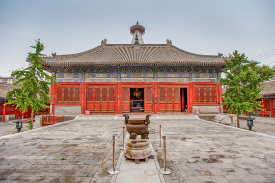 北京白塔寺七佛宝殿