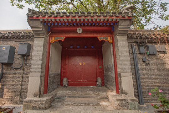 北京东城区后圆恩寺胡同