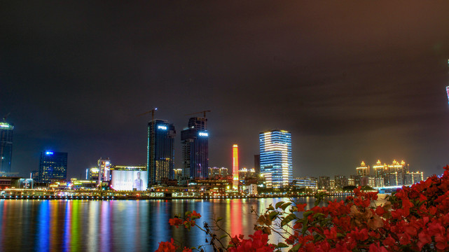 珠江两岸夜景