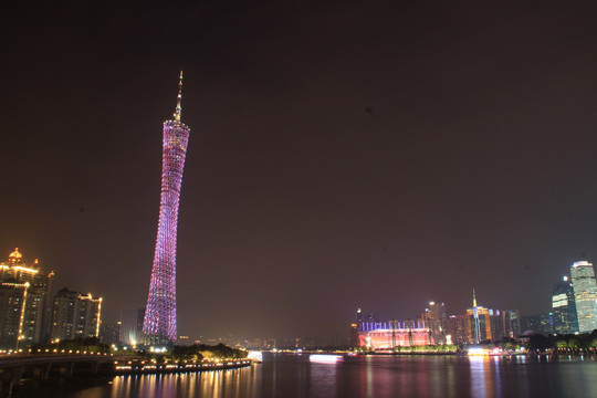 珠江新城夜景