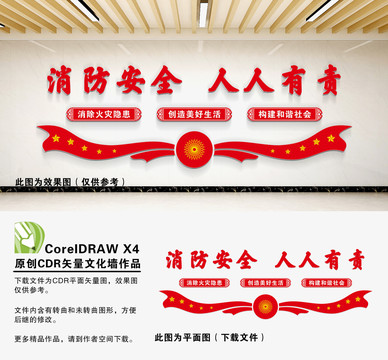 消防文化墻
