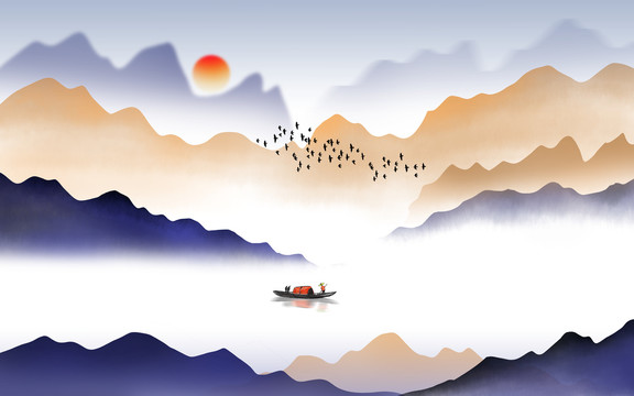 意境山水畫