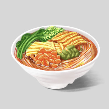 螺螄粉插畫