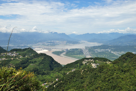 三峡工程高清全景图