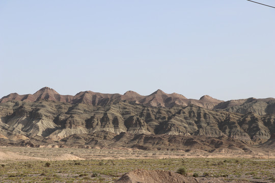 沙地丘陵黑山