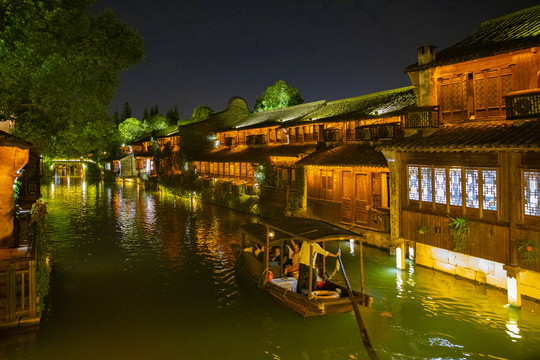 乌镇夜景