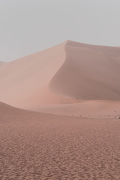 沙漠中的一座沙丘