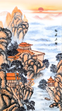 古典山水畫(huà)