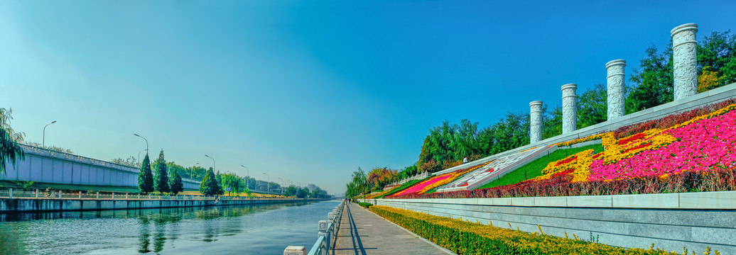 北京永定河风光