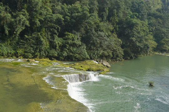贵州黄果树瀑布白水河风景