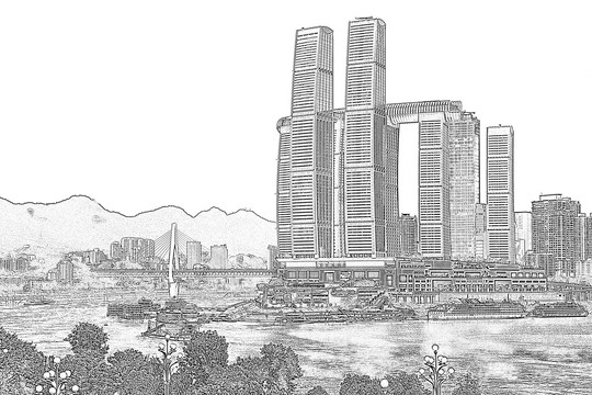 重庆城市素描