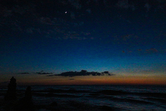 青海湖日出