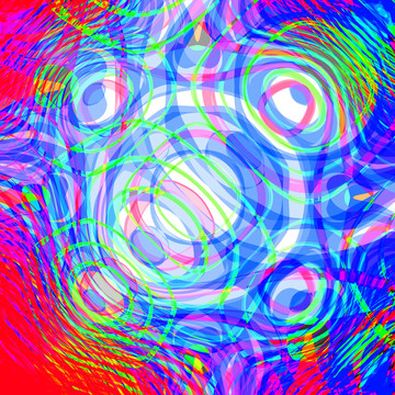 抽象油畫