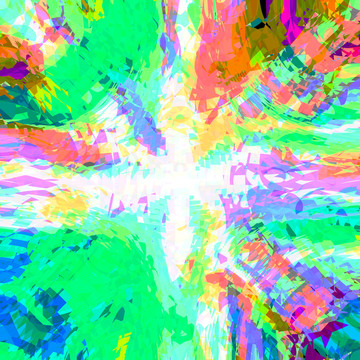 玄關抽象油畫