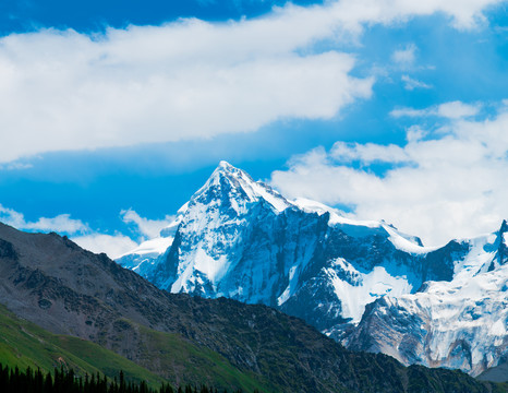 雪山