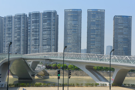 成都锦江城市路桥及高楼大厦