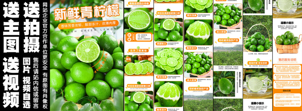 新鮮青檸檬詳情