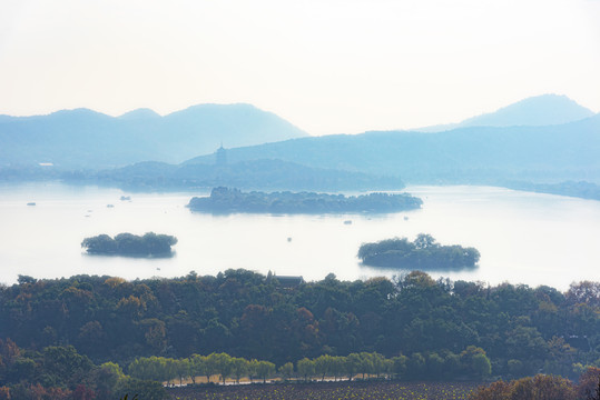 杭州西湖湖心岛